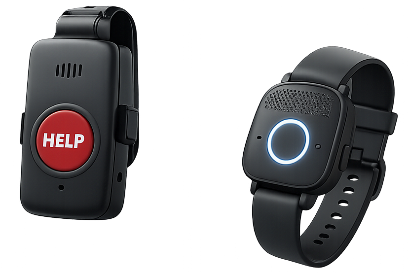 Medical alert devices illustration